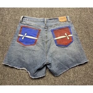 Denizen from‎ Levi's Denim Shorts Womens 8 W29 Vintage High Rise Raw Hem